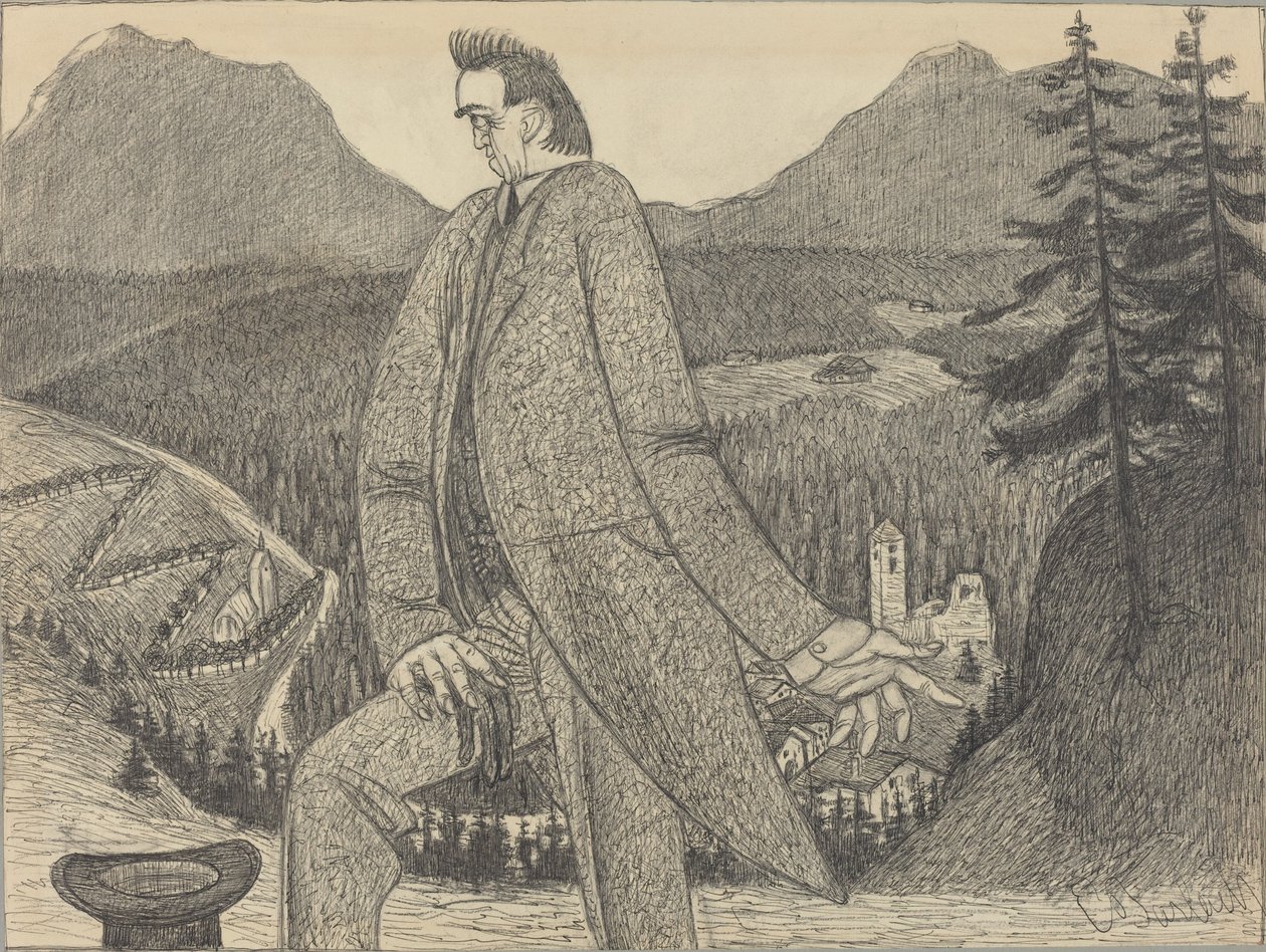 Man of Heights av Ernst Barlach