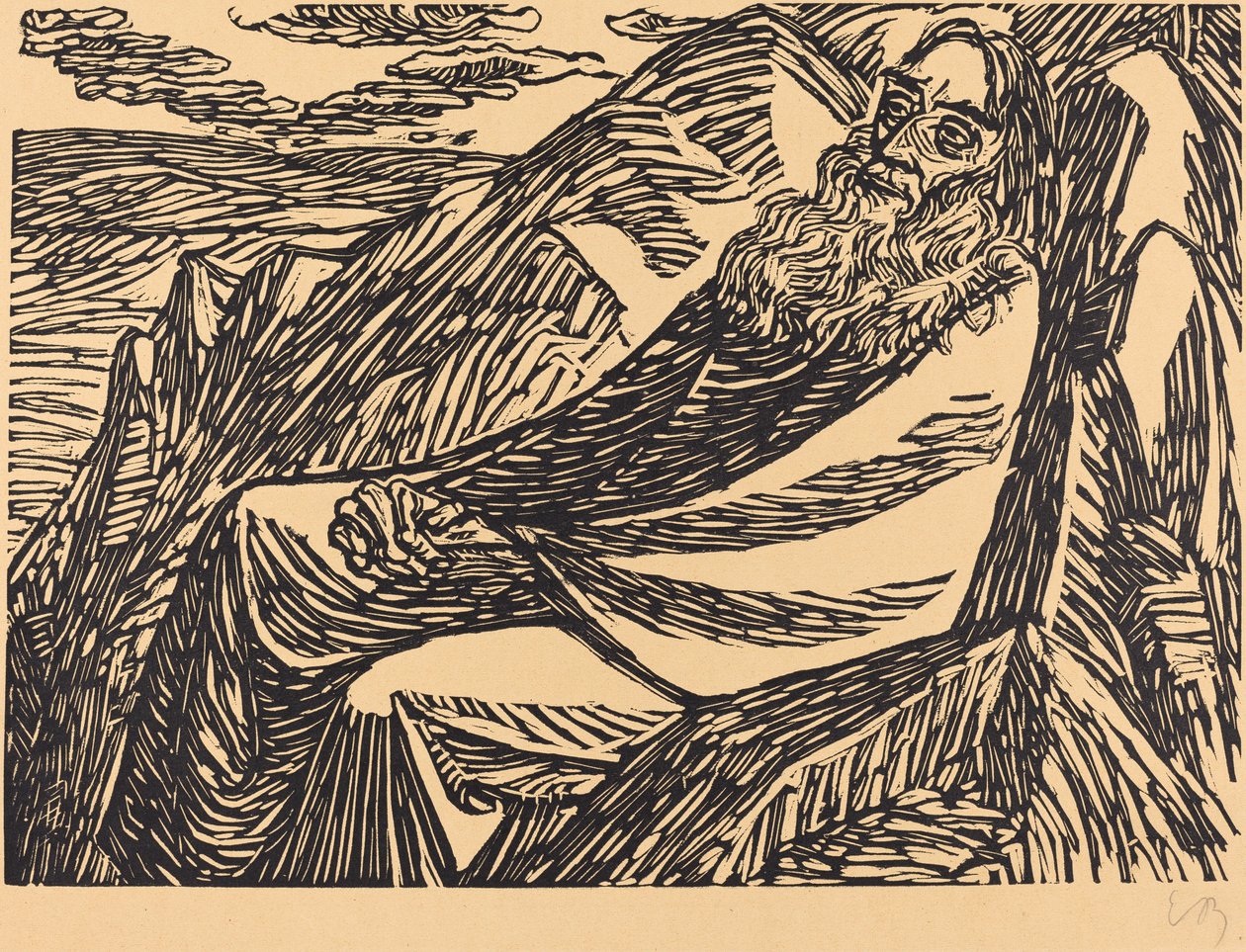 Den syvende dagen, 1920. av Ernst Barlach