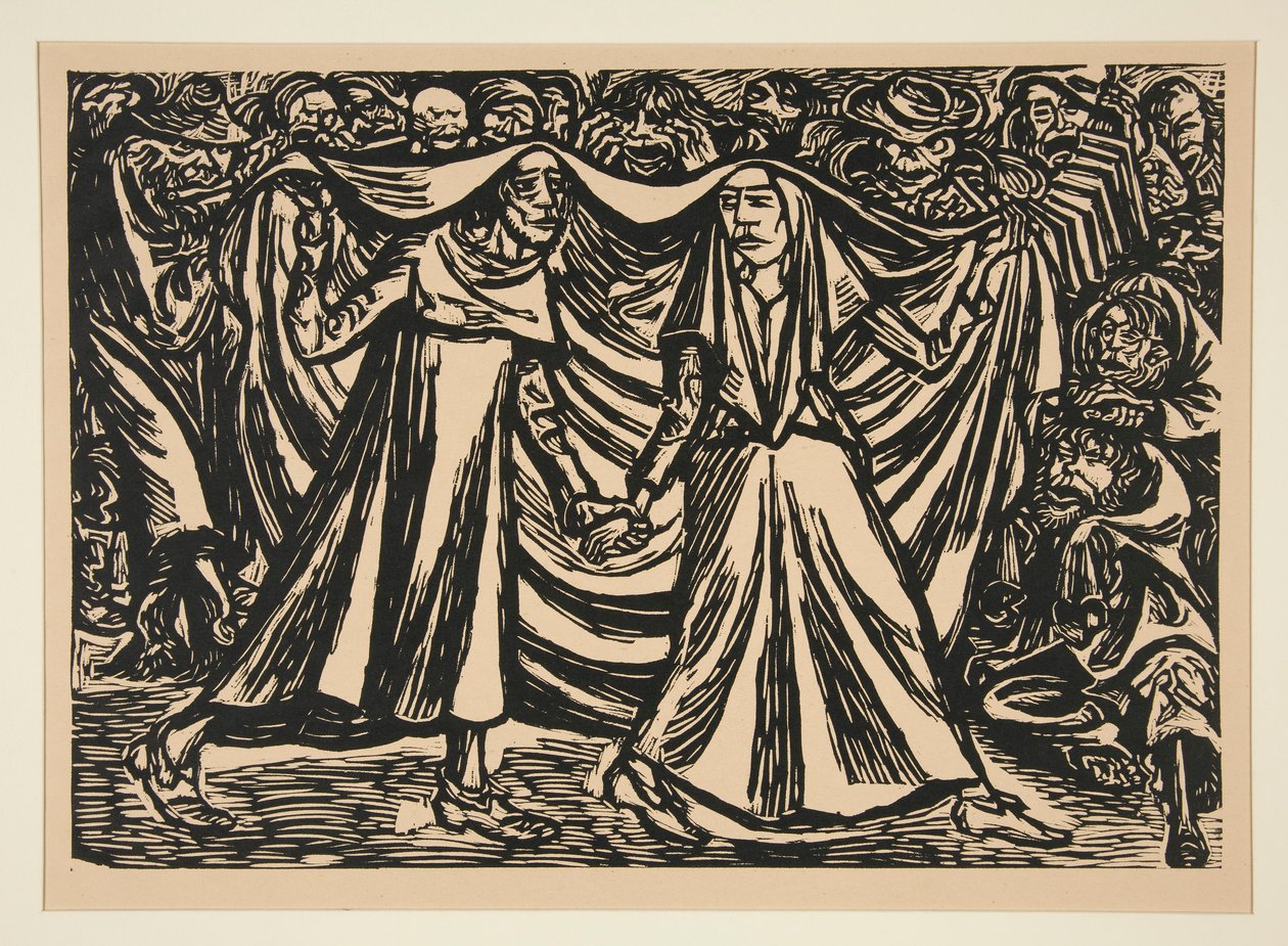 Totentanz II (Dødedansen II) av Ernst Barlach
