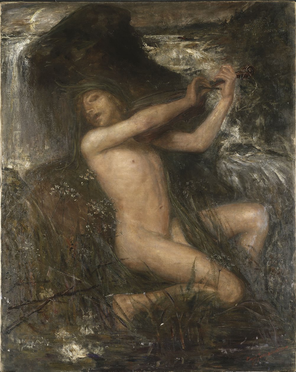Neck Näcken, 1882 av Ernst Josephson