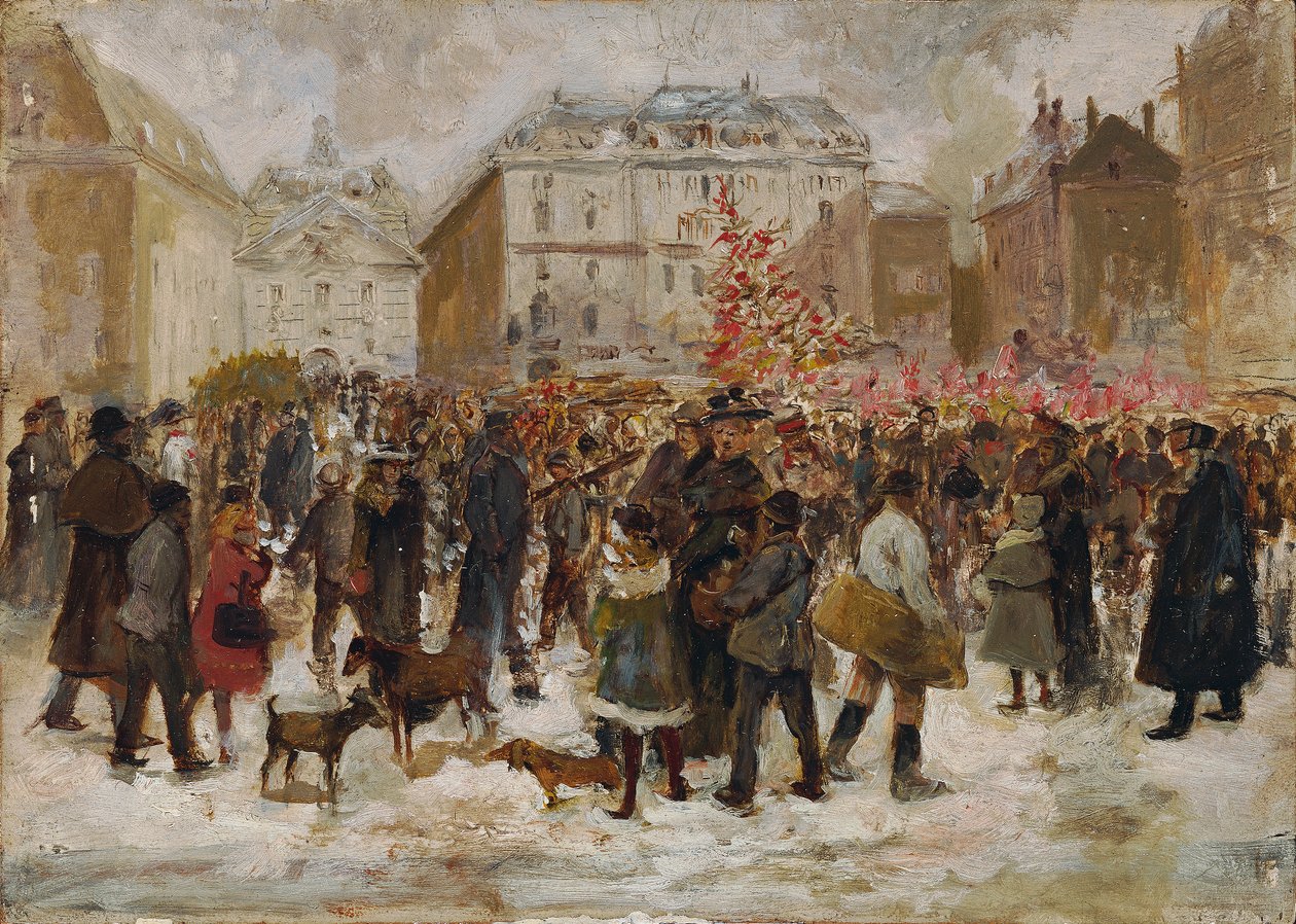 Julemarked ved hoffet i Wien av Ernst Juch