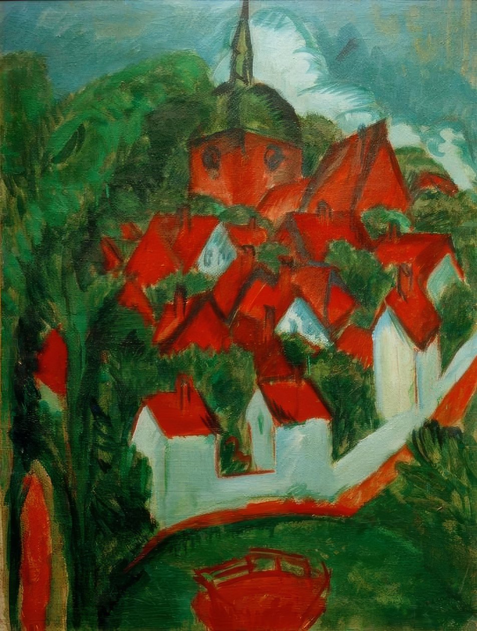 Slottet på Fehmarn av Ernst Ludwig Kirchner
