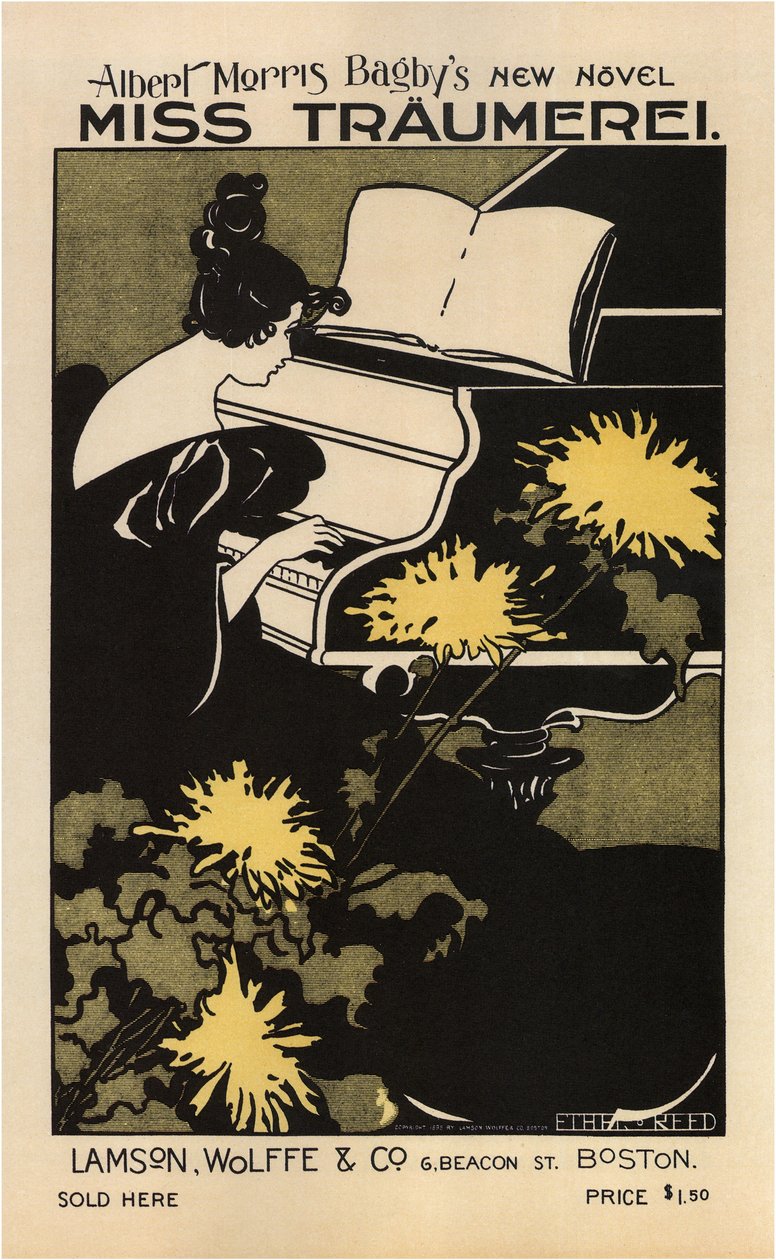 Miss Reverie: A Weimar Idyl, 1895 av Ethel Reed