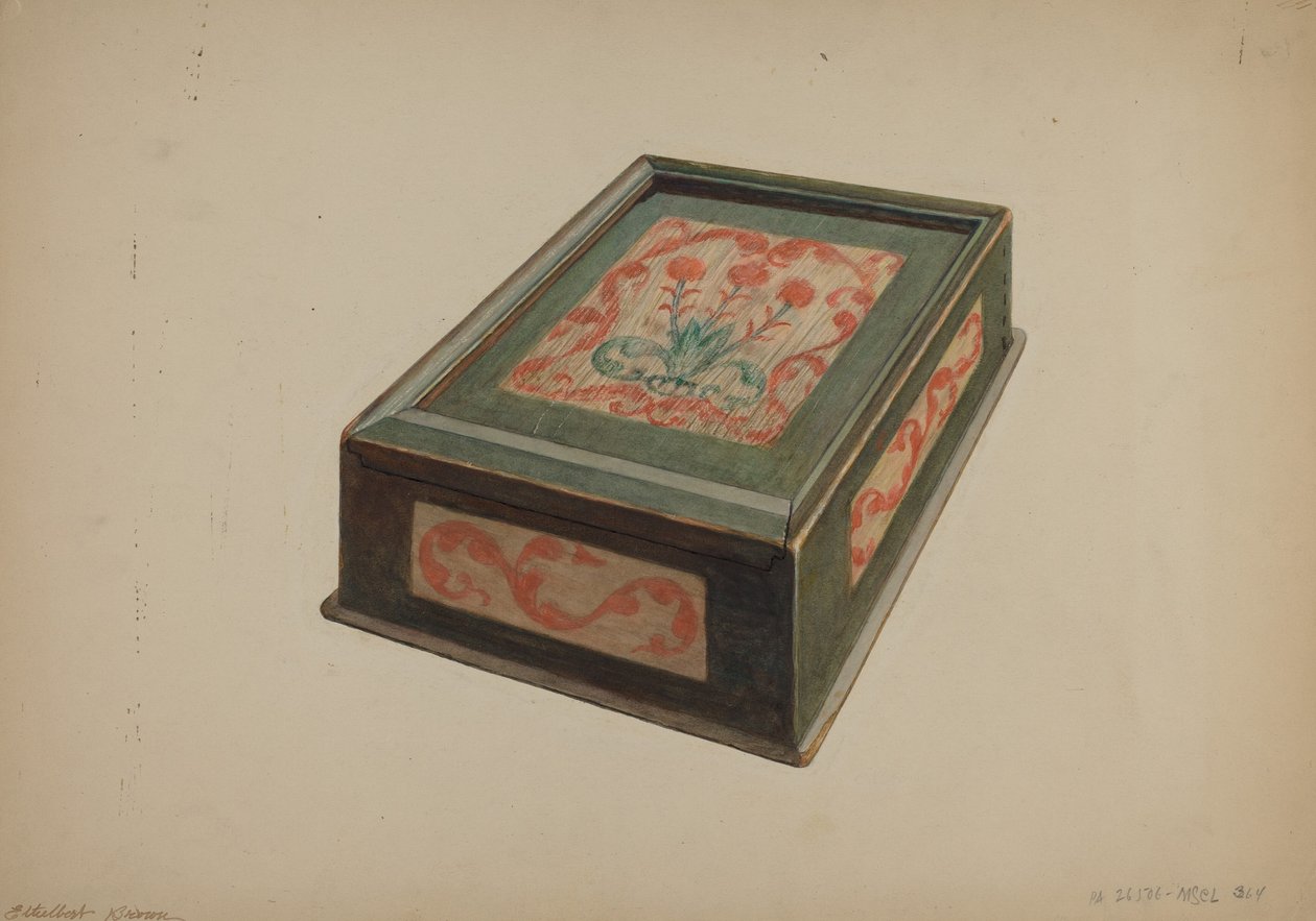 Pa. German Box av Ethelbert Brown