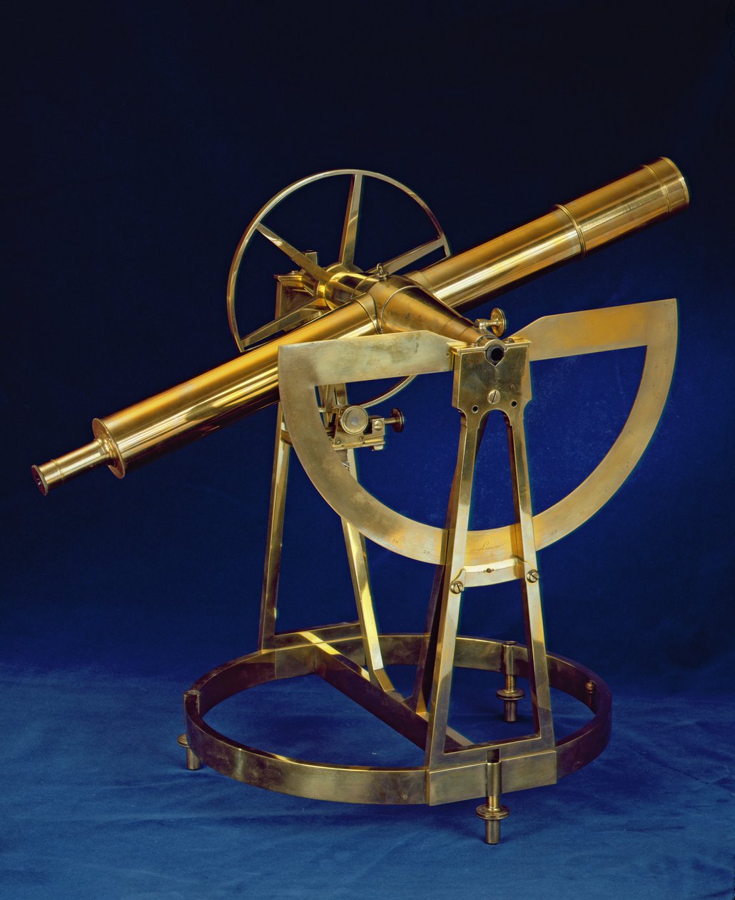 Portable Transit, ca. 1800 (messing) av Etienne Lenoir