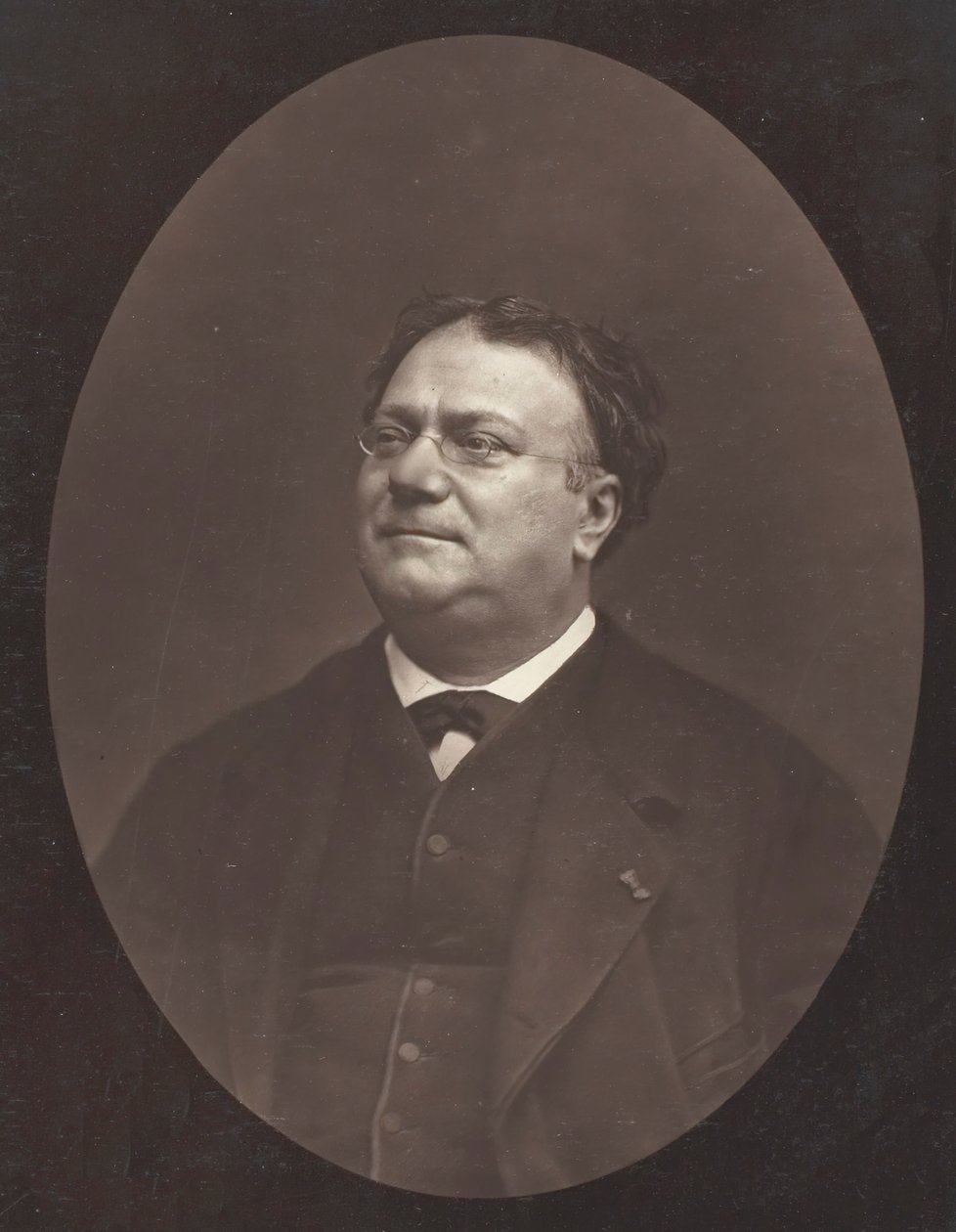 Charles Monselet, ca. 1876. av Etienne Carjat