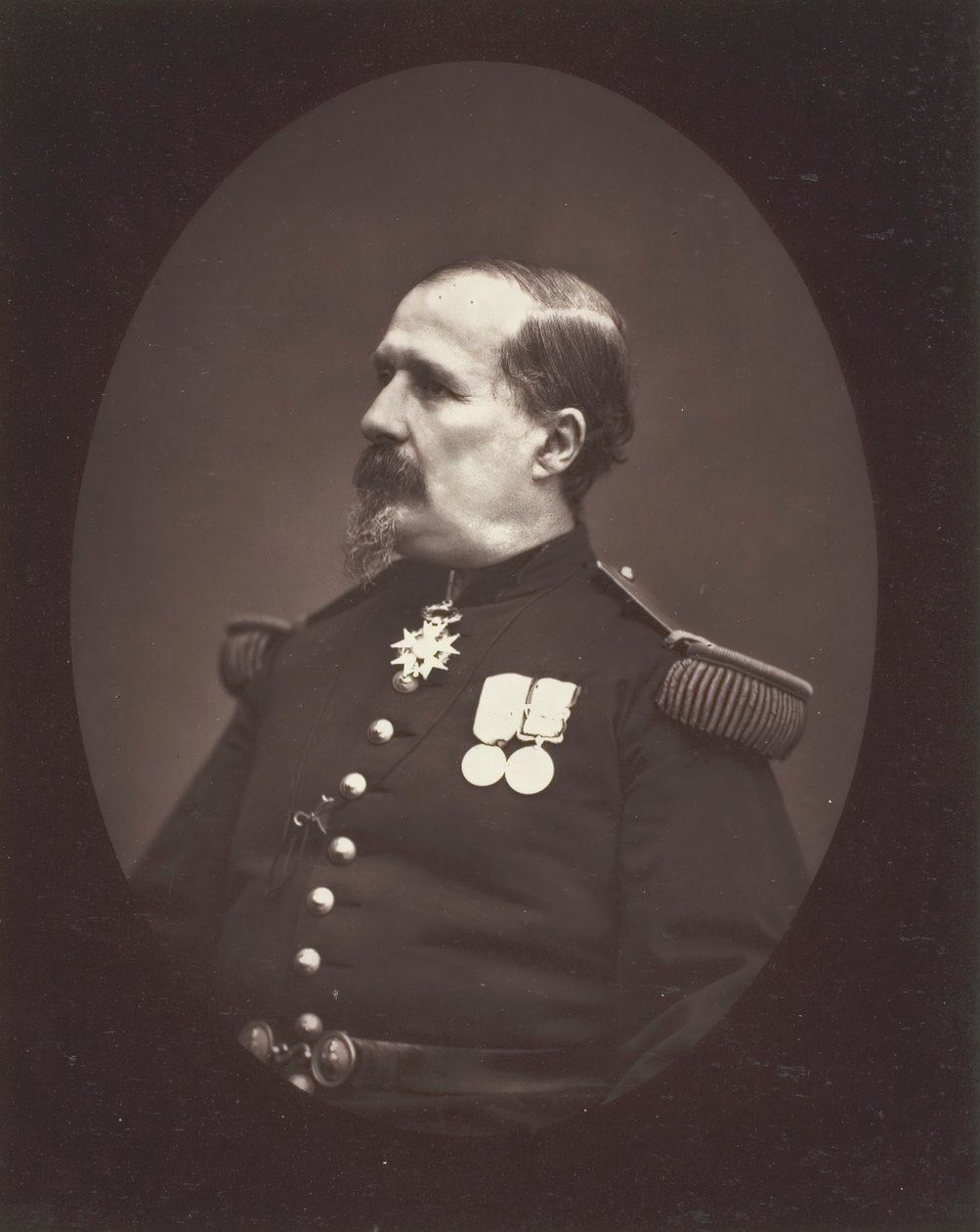 Oberst Denfert-Rochereau, ca. 187678. av Etienne Carjat