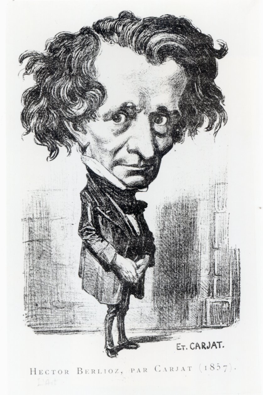 Hector Berlioz av Etienne Carjat