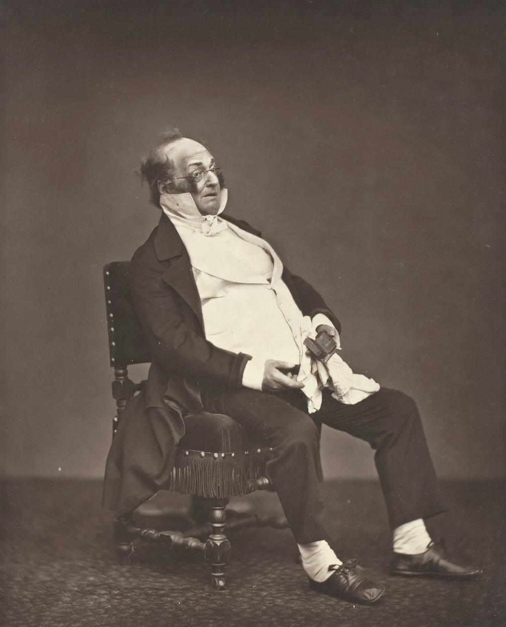 Henri Monnier, ca. 1876. av Etienne Carjat