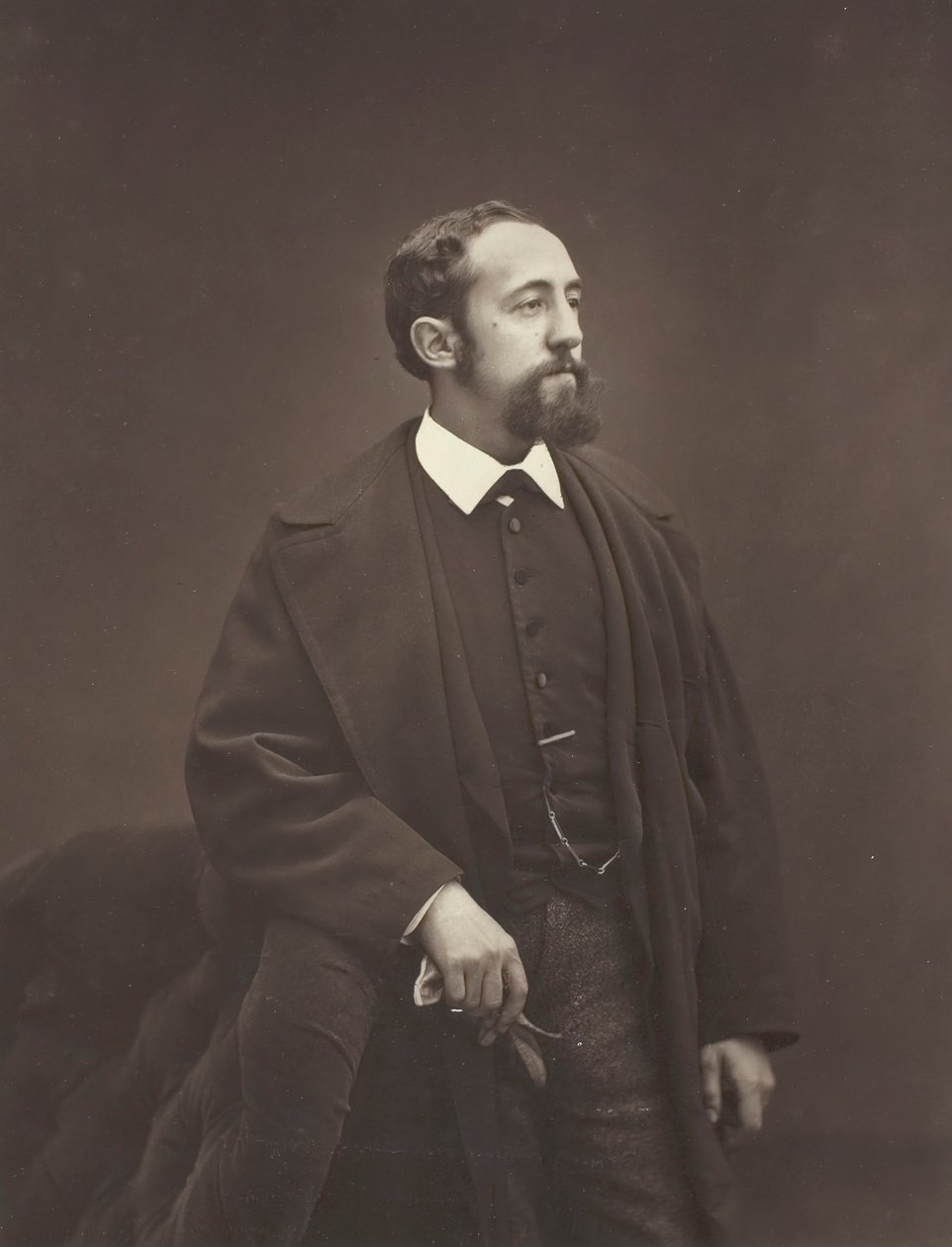 Jules Claretie, ca. 1876. av Etienne Carjat