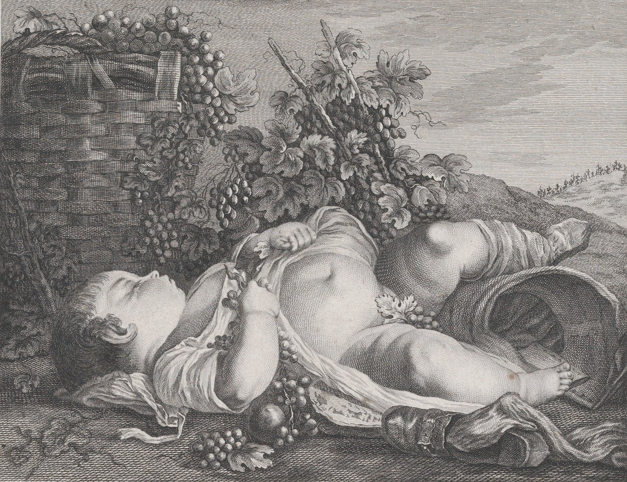Høsten, 1766-1812. av Etienne Claude Voysard