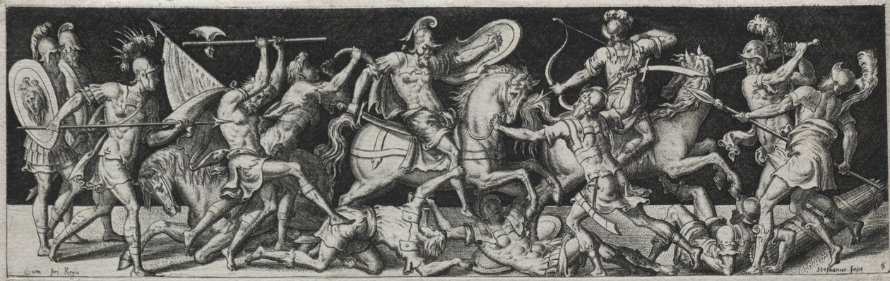 Kamper og triumfer, sannsynligvis 1560-tallet. av Etienne Delaune