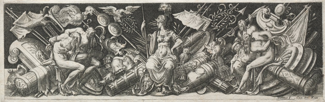 Kamper og triumfer, sannsynligvis 1560-tallet. av Etienne Delaune