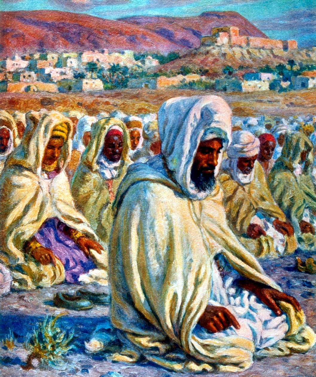 'Bønnen', 1918 av Alphonse Etienne Dinet