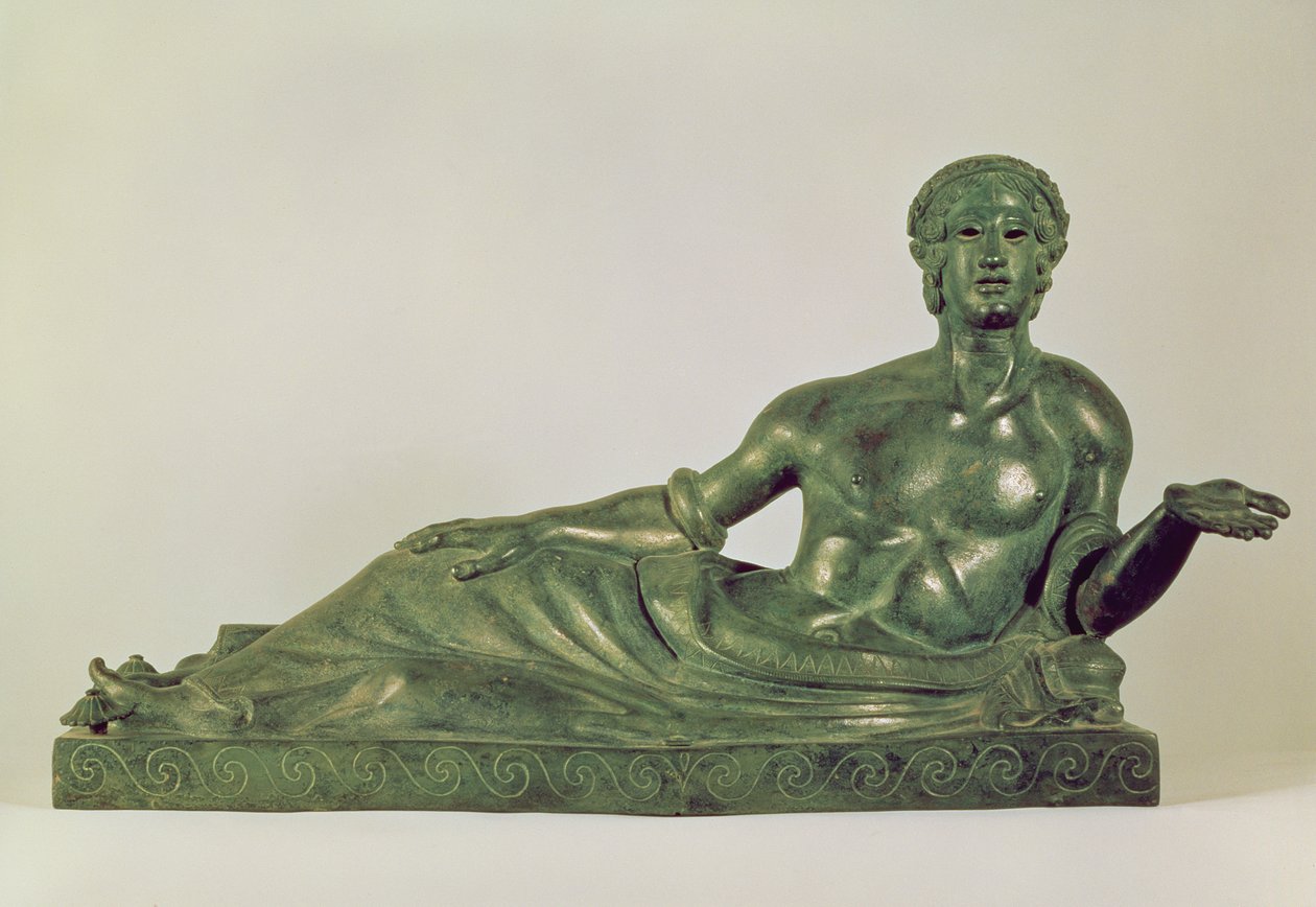 Cinerary Urne, midten av 4. århundre f.Kr. (bronse) av Etruscan