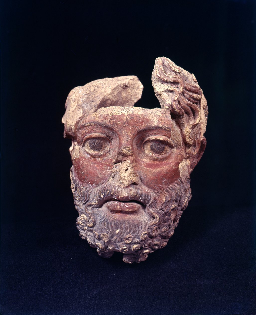 Hodet til Zeus fra Faleri Veteres av Etruscan