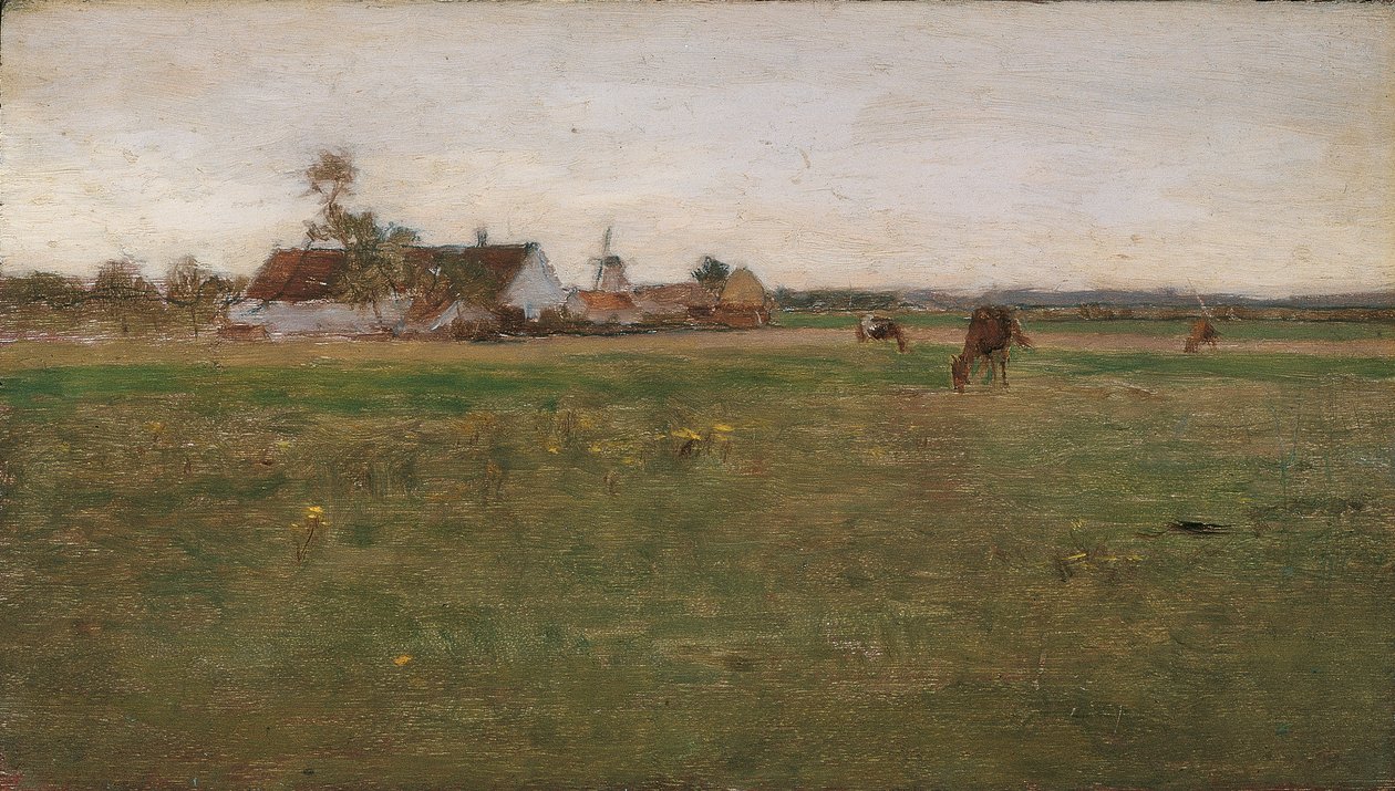 kveldslandskap av Eugen Jettel