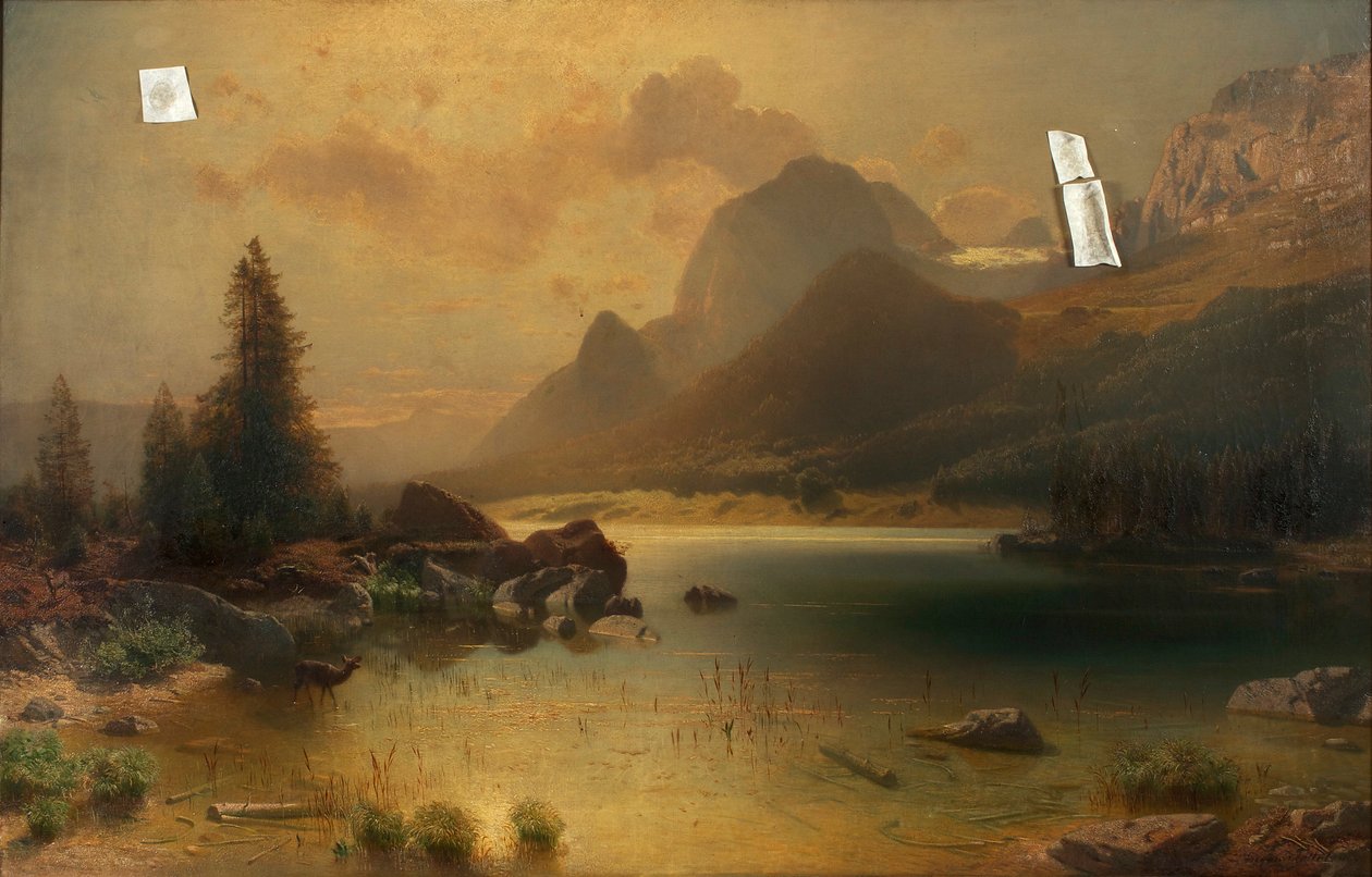 Hintersee nær Berchtesgaden av Eugen Jettel