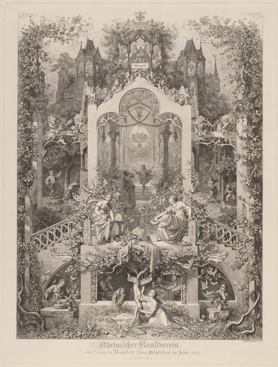 Askepott (Askepott) av Eugen Napoleon Neureuther