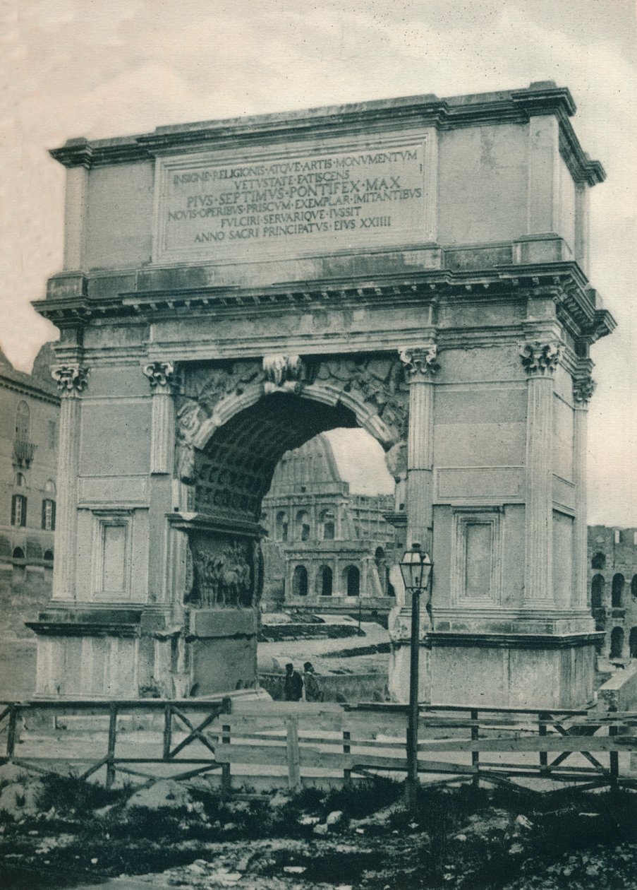 Titusbuen, Roma, Italia, 1927 av Eugen Poppel