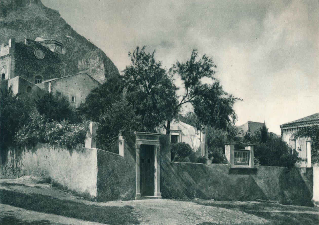 Garden, Taormina, Sicilia, Italia, 1927 av Eugen Poppel