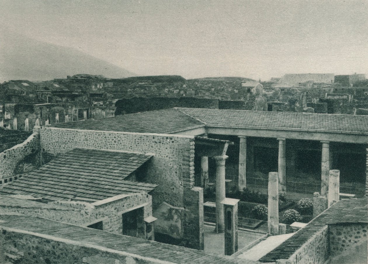 House of the Vettii, Pompeii, Italia, 1927 av Eugen Poppel