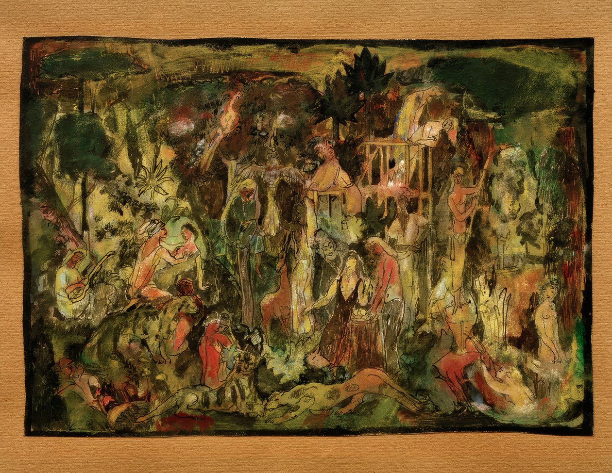 A.Slott-Möller, Midsommer, Skagen av Eugen von Kahler