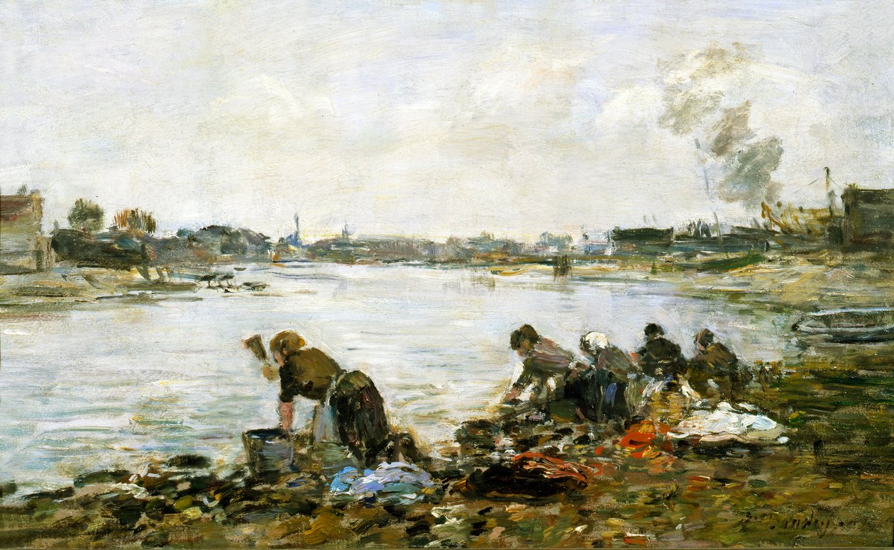 Vaskerinnene av Eugene Louis Boudin