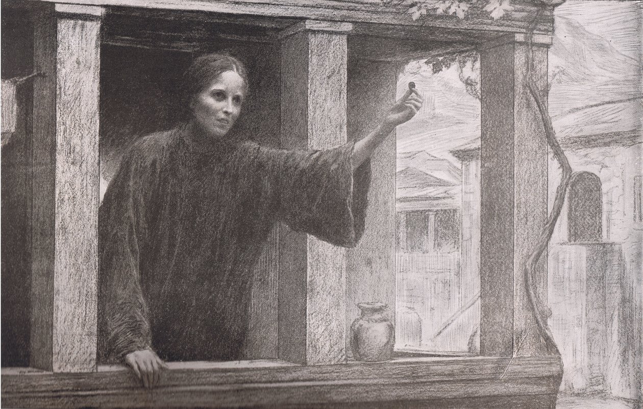 Det tapte sølvstykket, Bibbys Annual, 1916-1917 av Eugene after Burnand