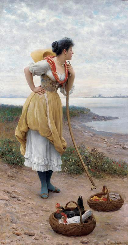 Dagdrømming av Eugene de Blaas