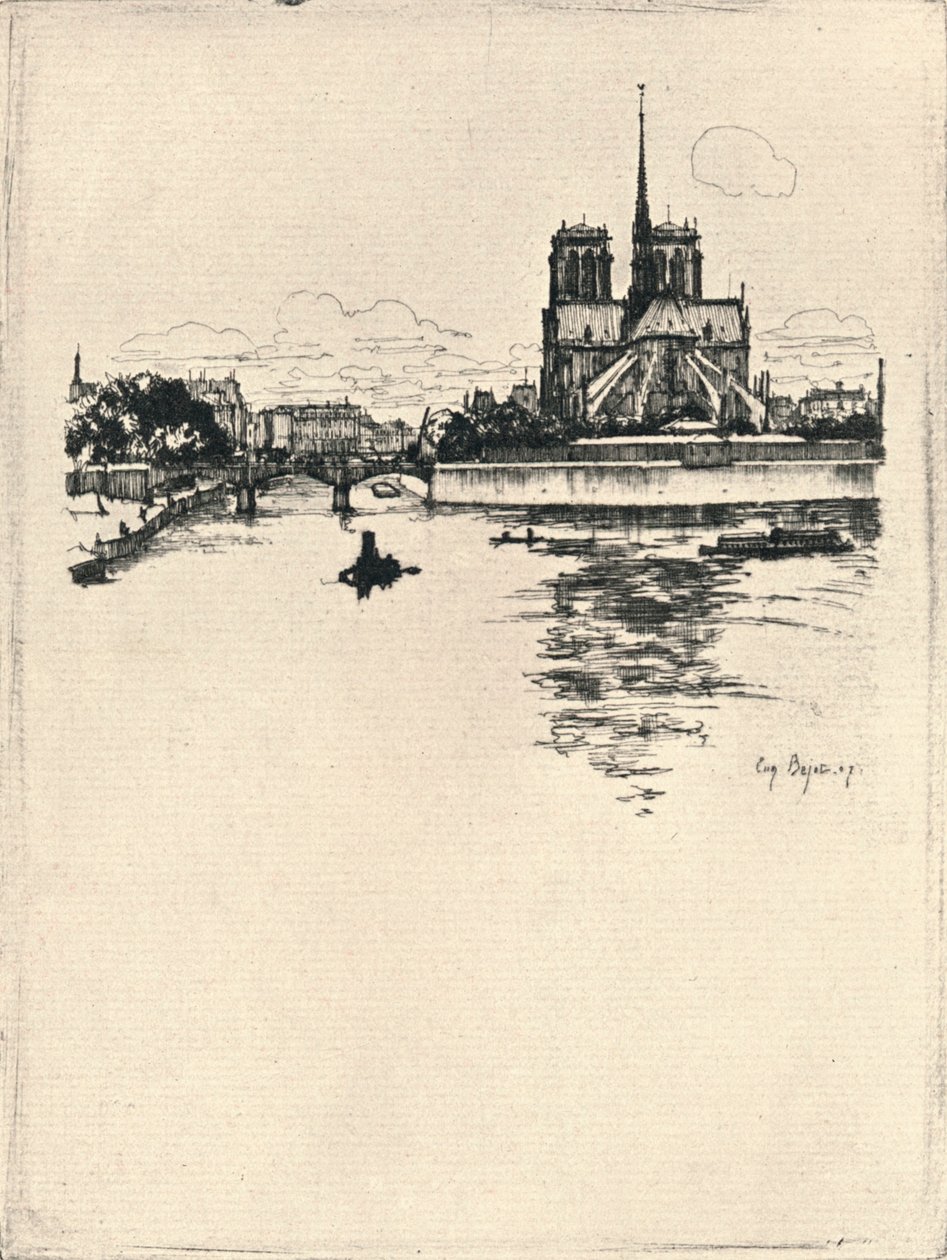 The Apse of Notre Dame, 1915 av Eugene Bejot