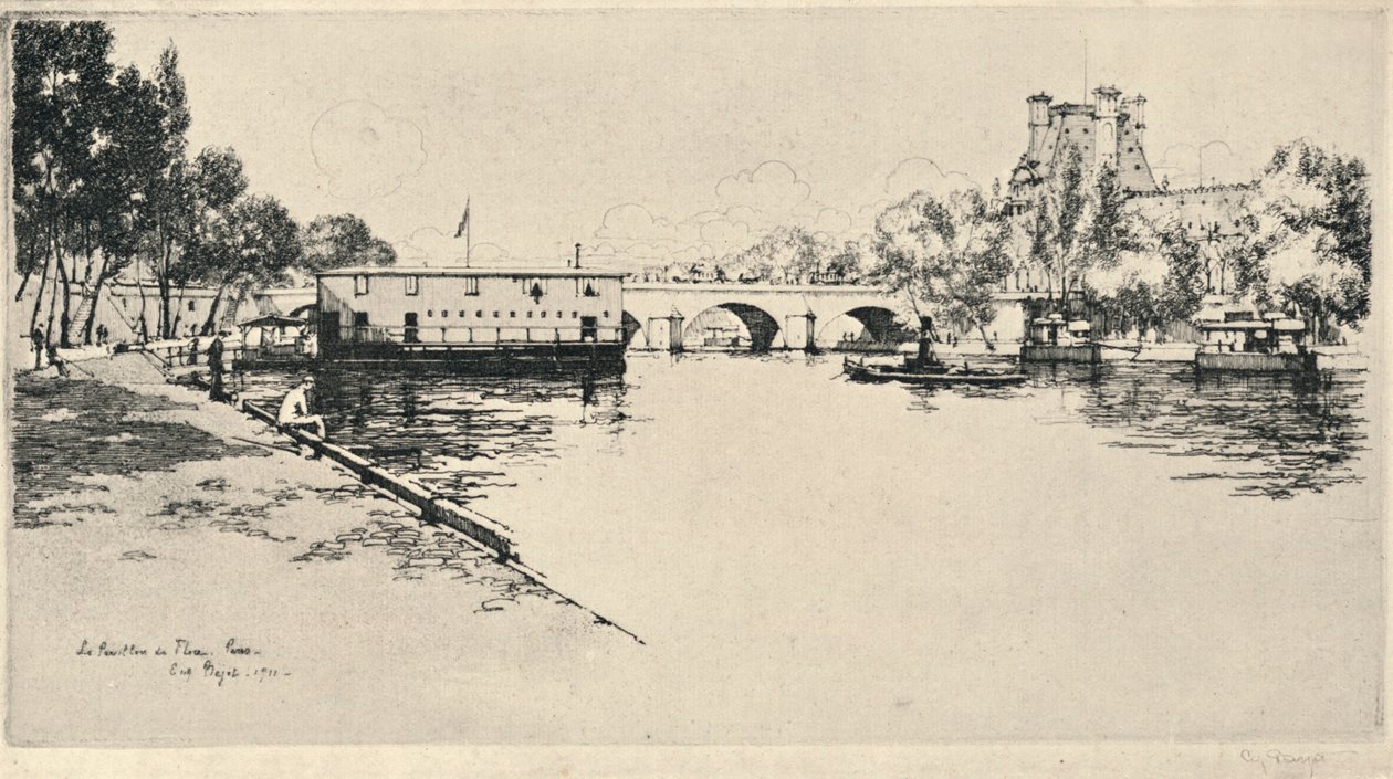 `The Flora Pavilion, 1915 av Eugene Bejot