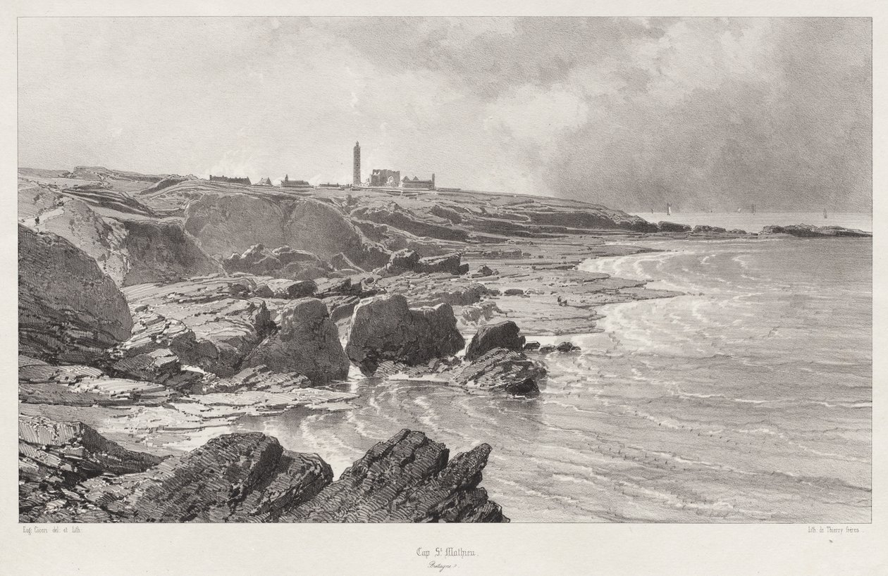 Cap St. Mathieu av Eugene Ciceri