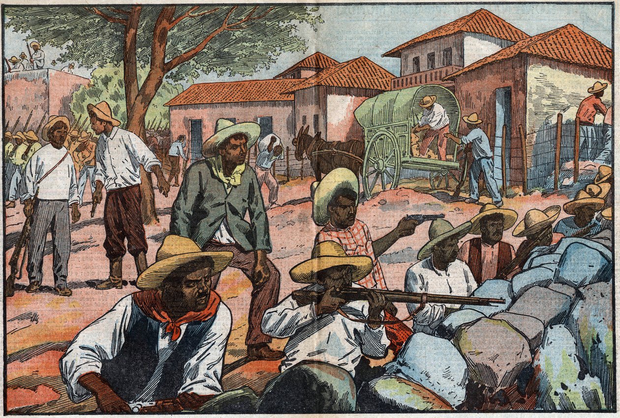 Anti-amerikansk opprør i Nicaragua av Eugene Damblans