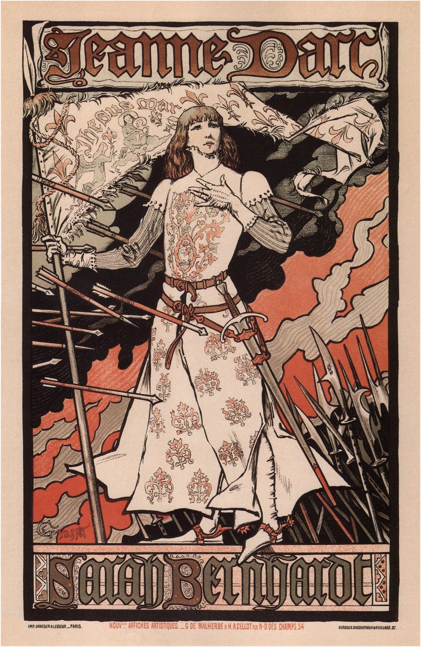 Sarah Bernhardt som Jeanne d