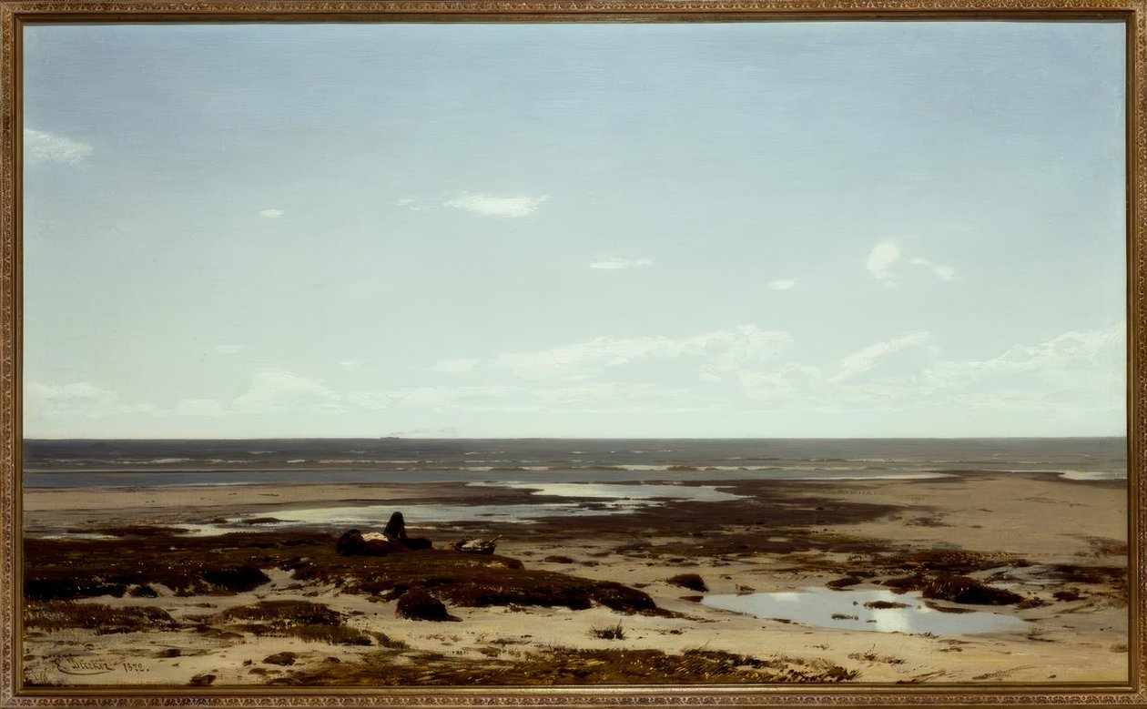 E. Dücker, på stranden av Eugene Gustav Dücker