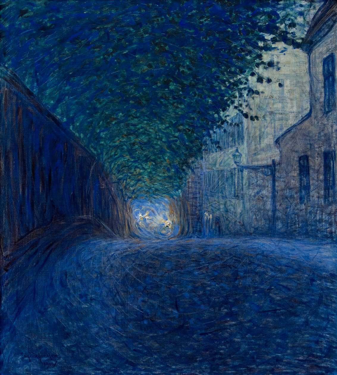 Ved solnedgang av Eugène Jansson