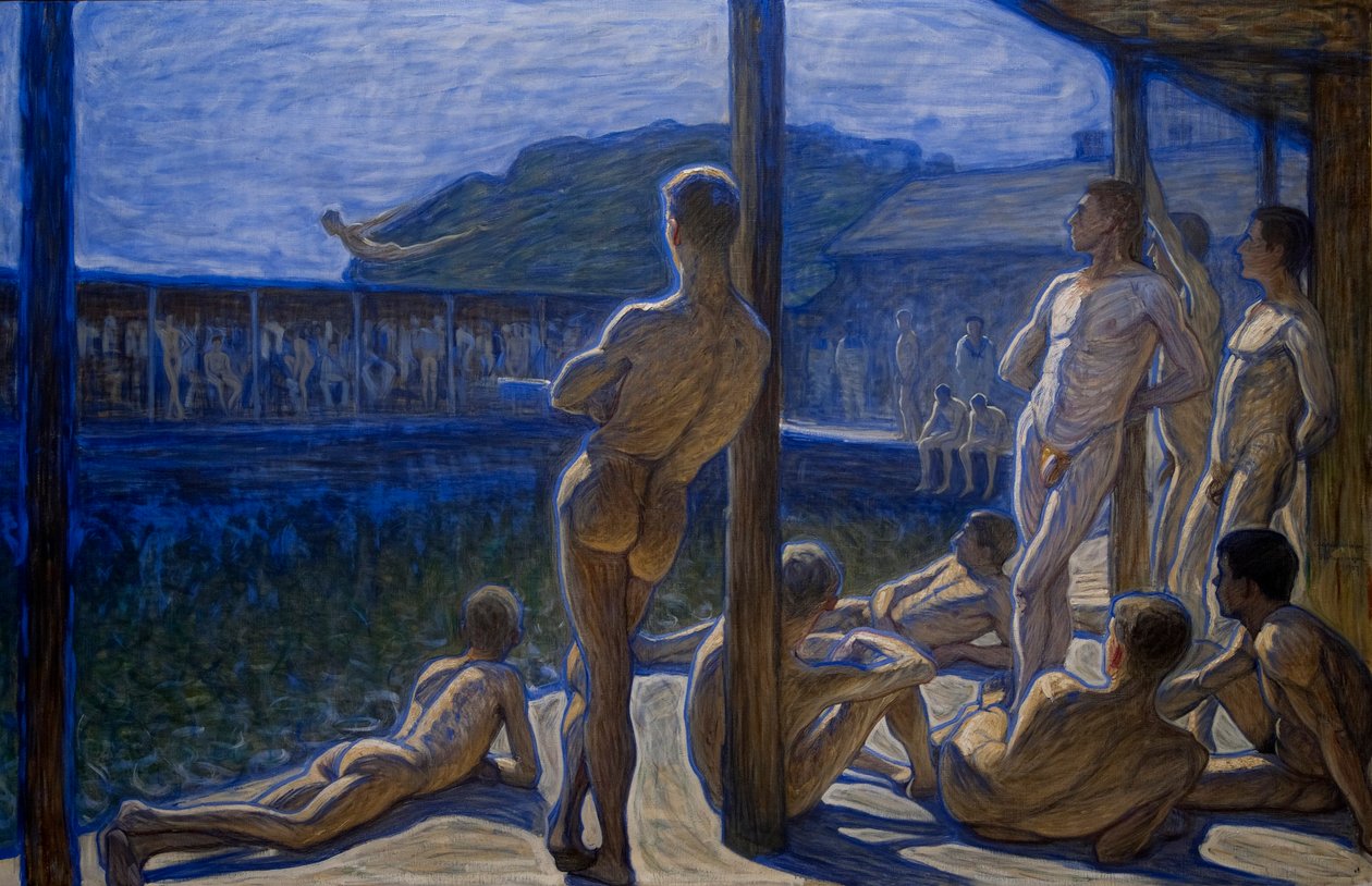 Sjøforsvarets badehus av Eugène Jansson