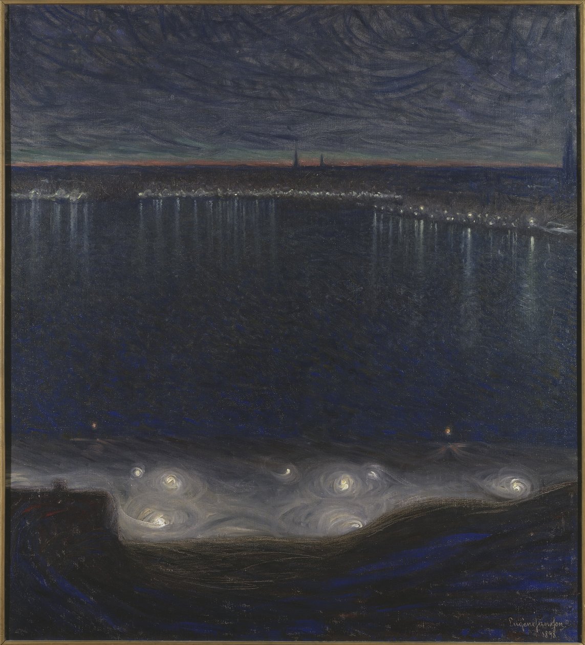 Riddarfjärden, Stockholm av Eugène Jansson
