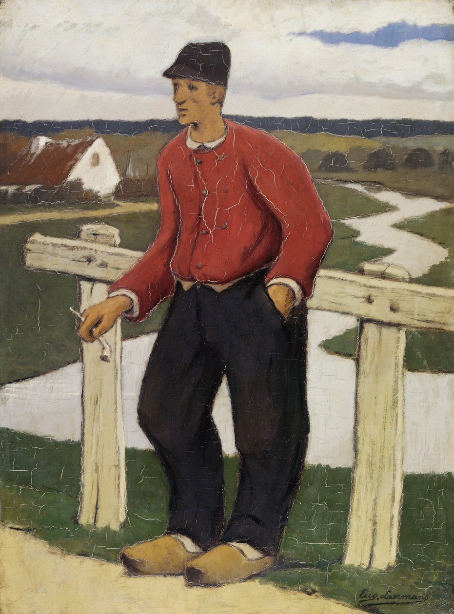Ung bonde av Eugene Laermans