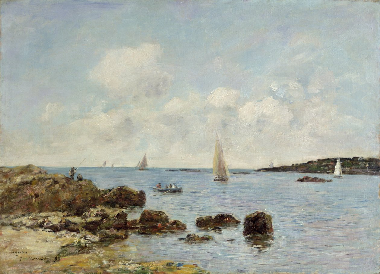 Antibes, steinene i L