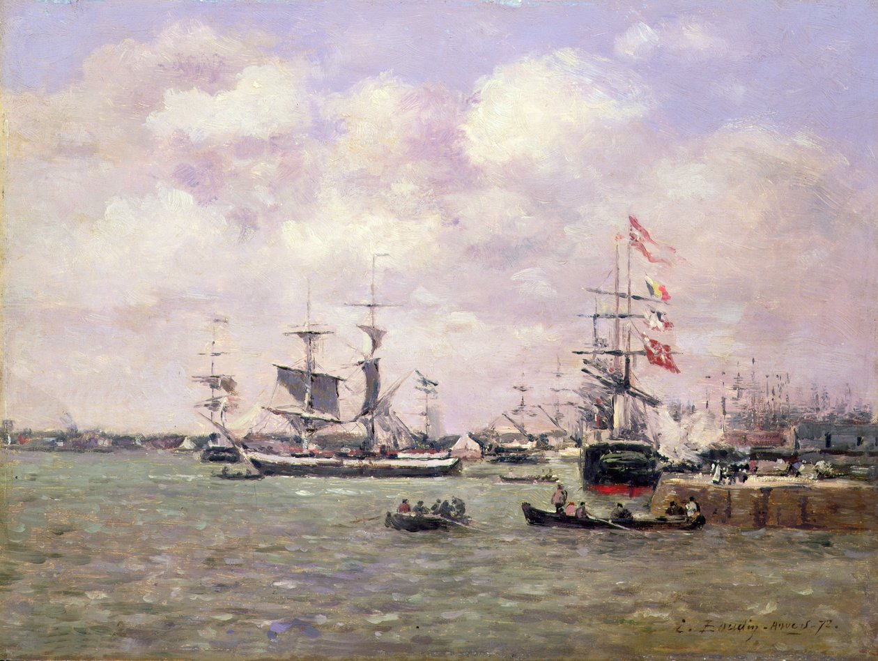 Antwerpen av Eugene Louis Boudin