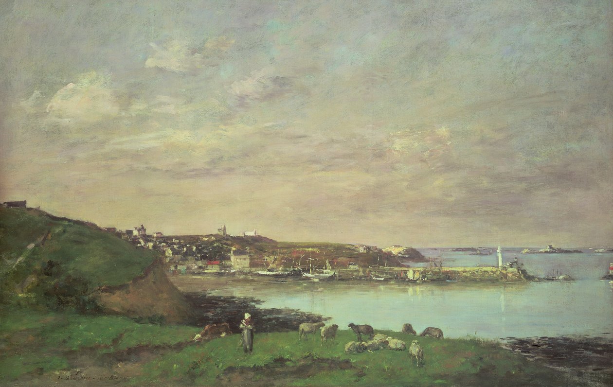 Landskap av Eugene Louis Boudin