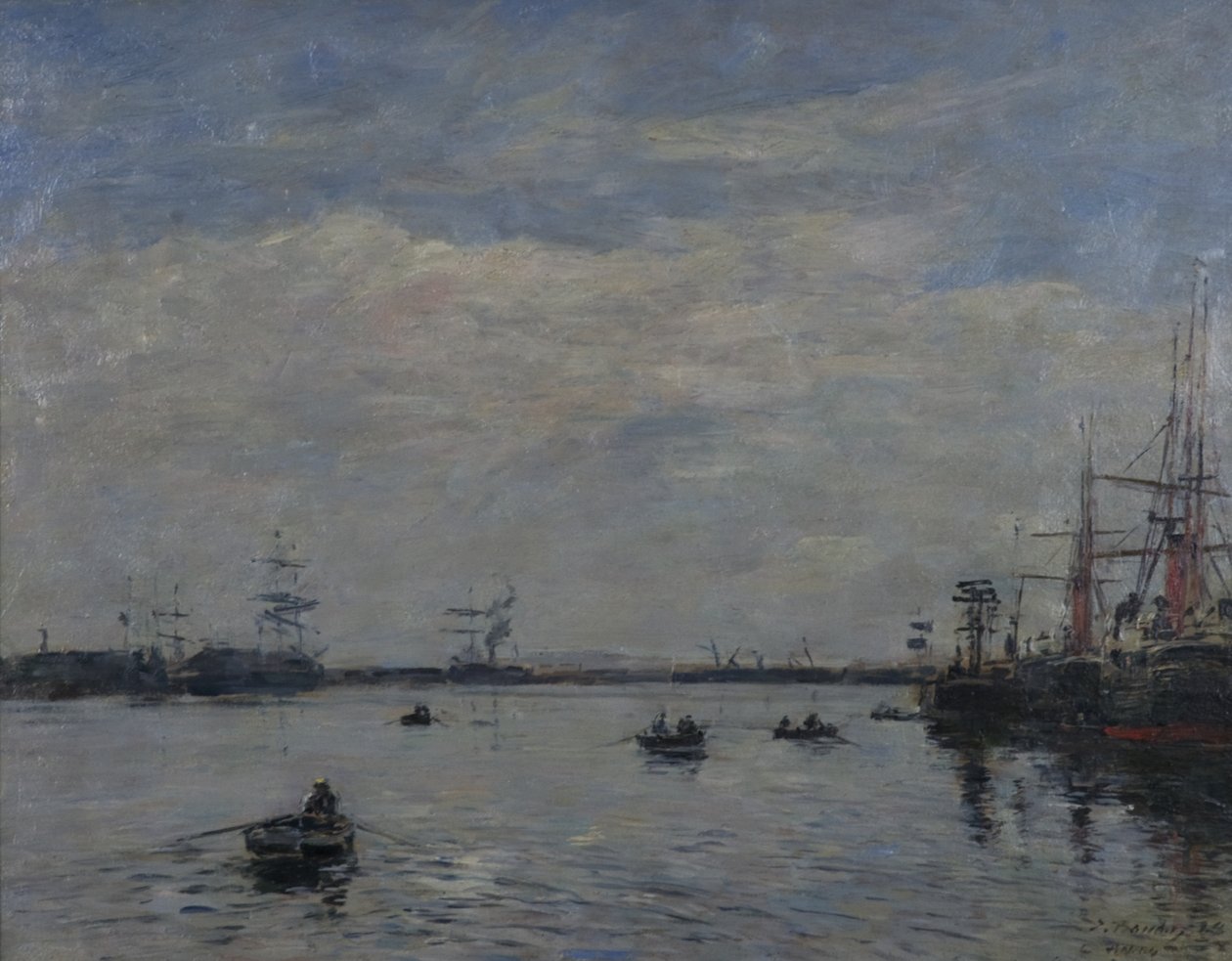 Le Havre, 1888 av Eugene Louis Boudin