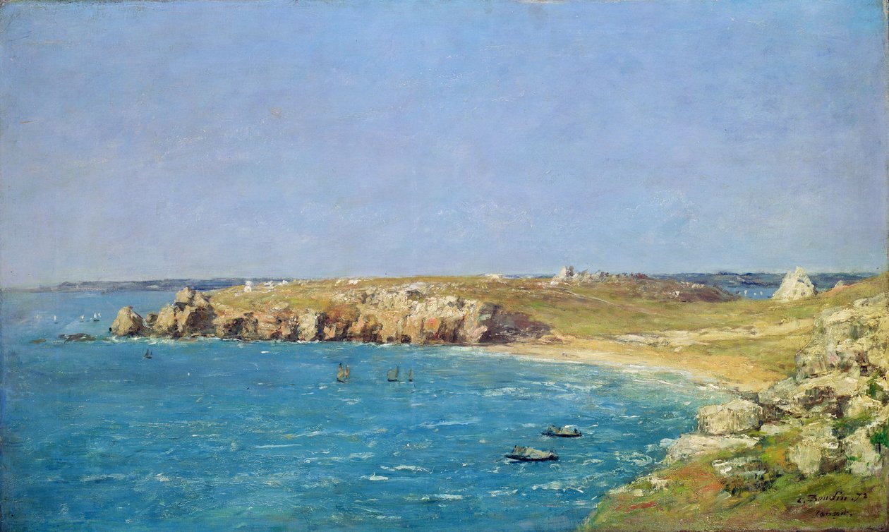 Sjølandskap av Eugene Louis Boudin