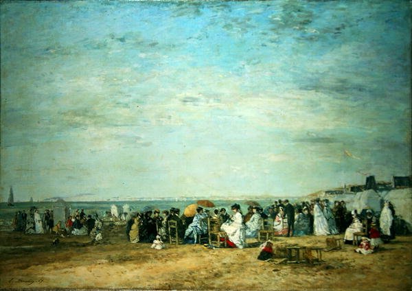 Stranda av Eugene Louis Boudin