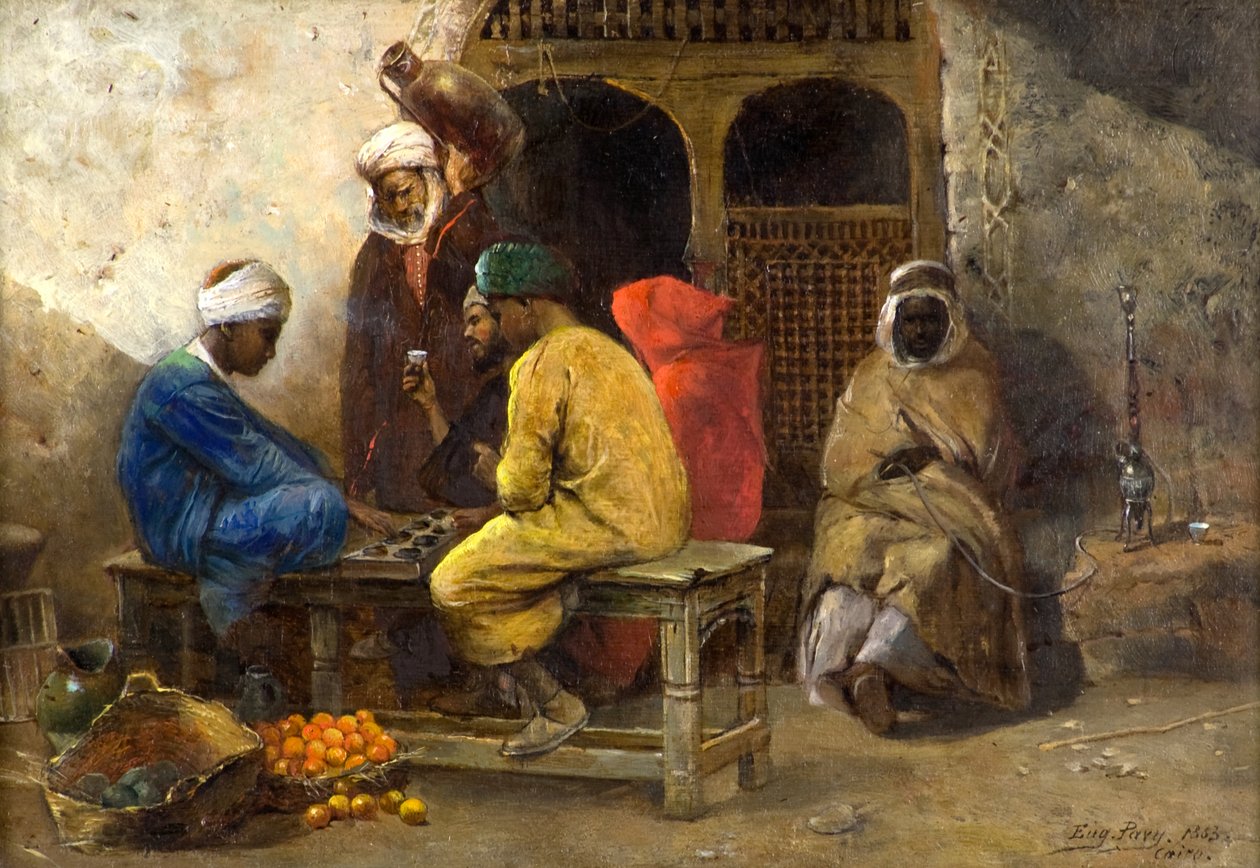 Et arabisk marked av Eugene Pavy