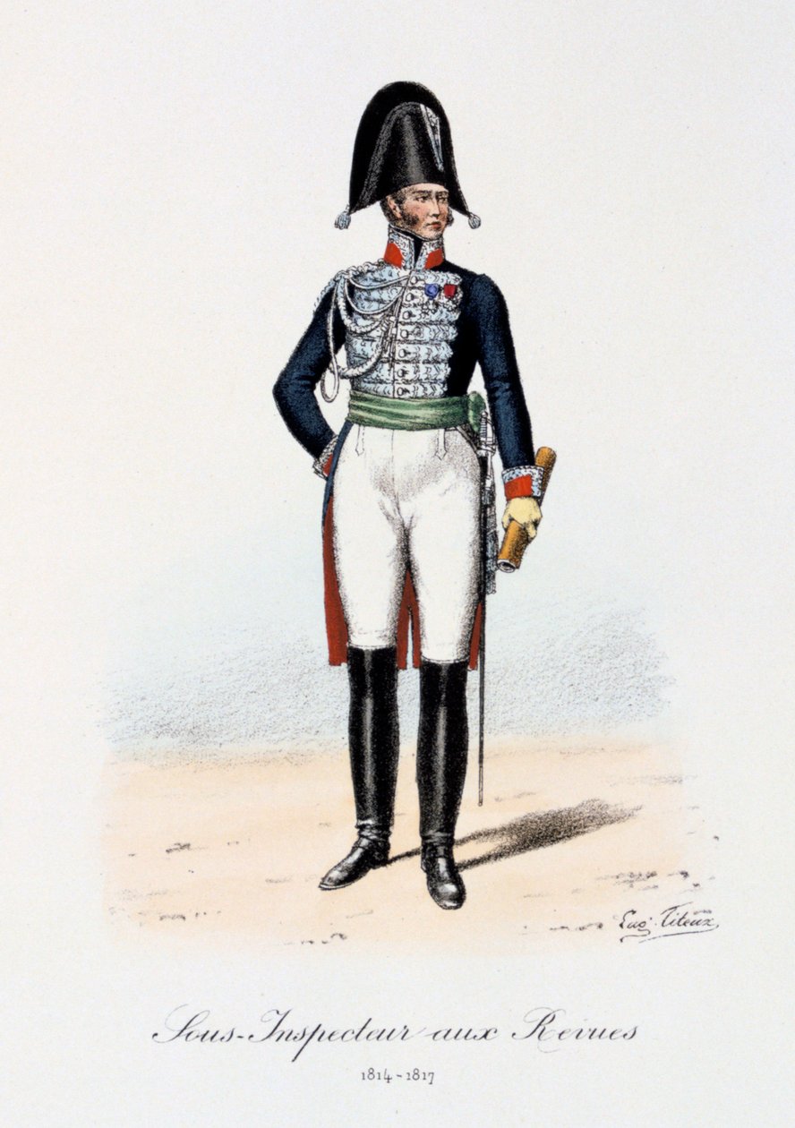 Underinspektør for vurderinger, 1814-17 av Eugene Titeux