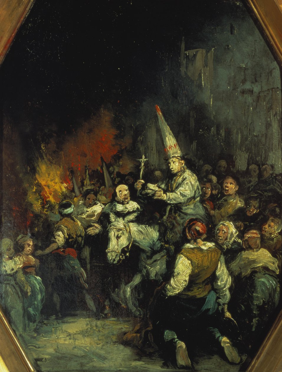 Forbannet av inkvisisjonen av Eugenio Lucas Velázquez