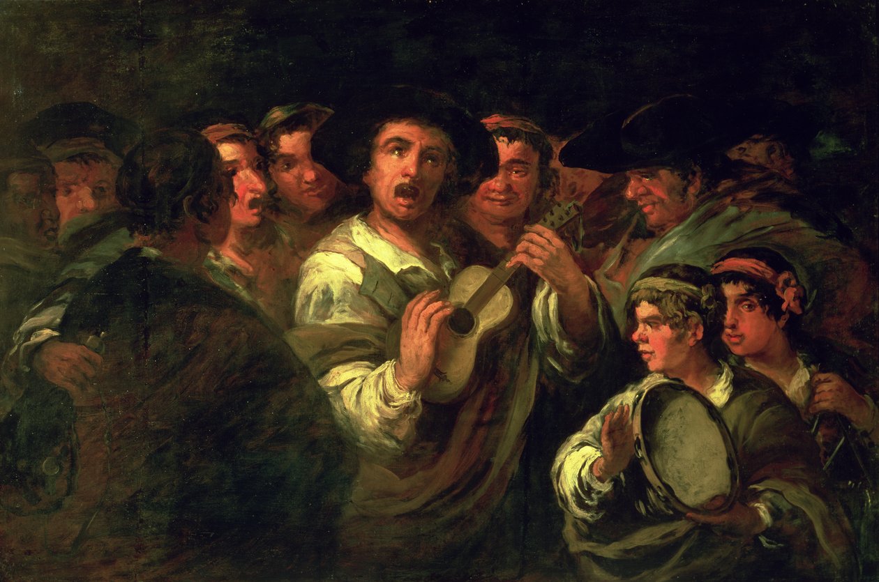 The Serenaders (olje på lerret) av Eugenio Lucas y Padilla